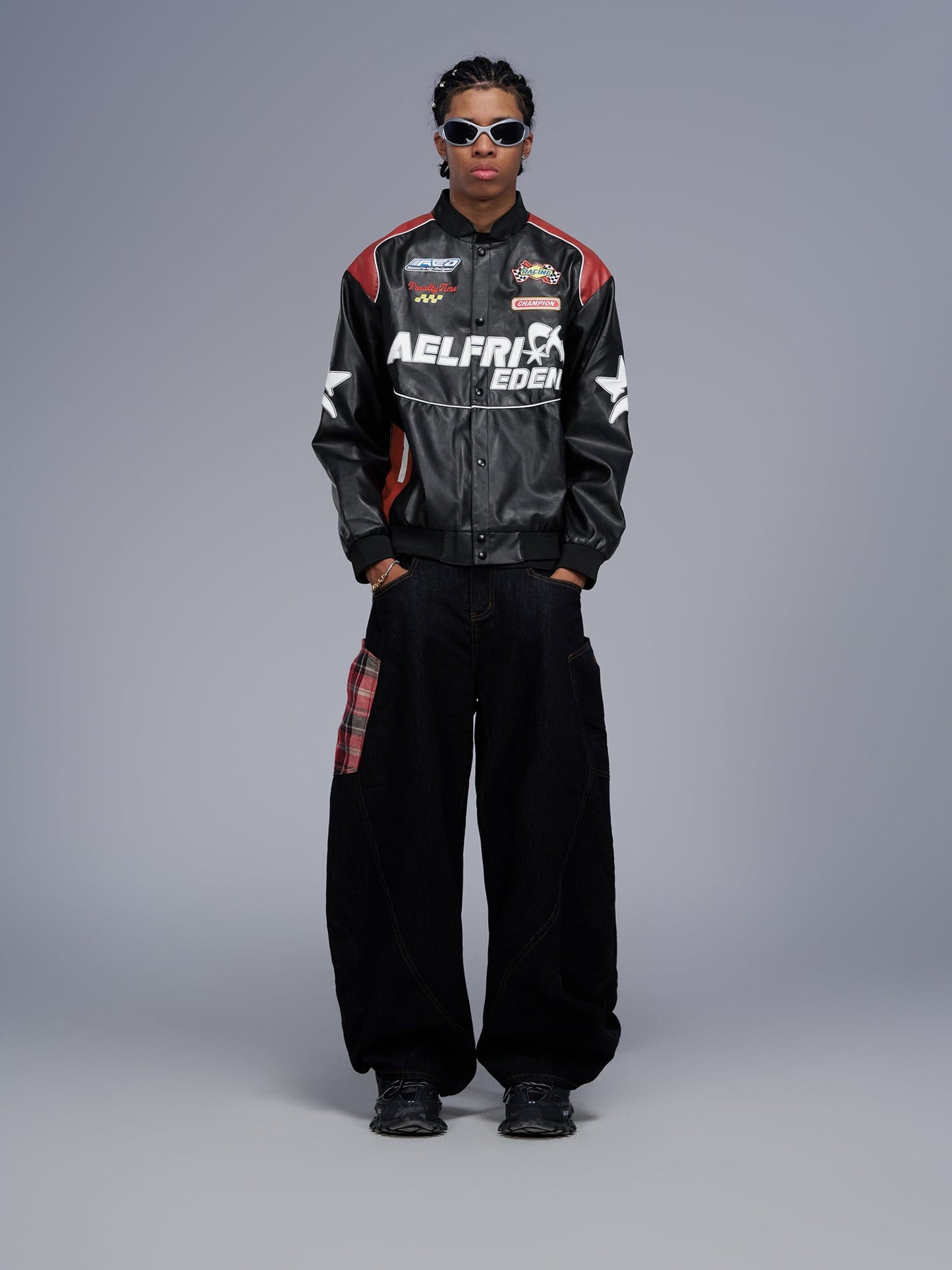 PatchWave™ Barrel Jeans