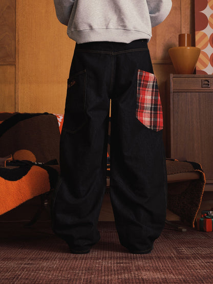 PatchWave™ Barrel Jeans