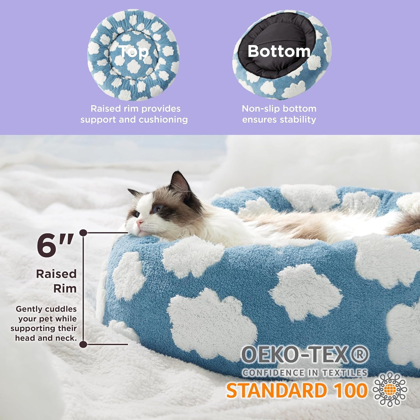 SnuggleNest™ Calming Bed