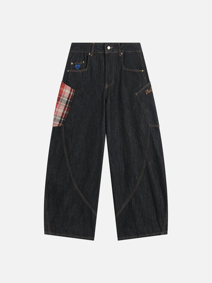 PatchWave™ Barrel Jeans