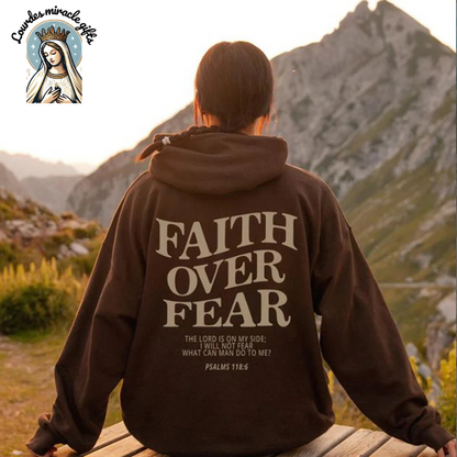 FaithOverFear™ Statement Hoodie