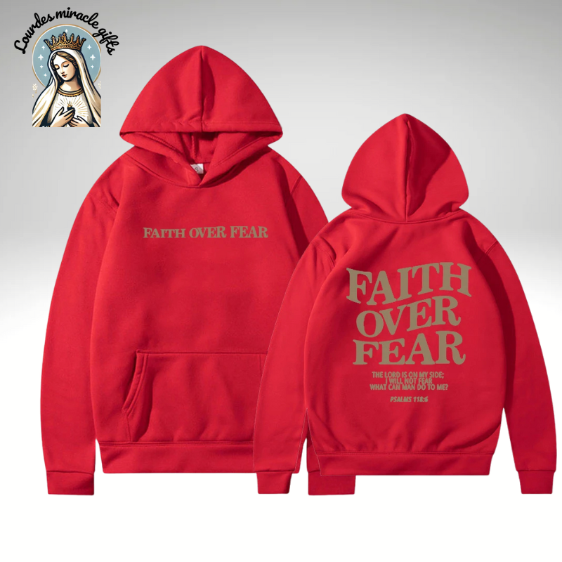 FaithOverFear™ Statement Hoodie