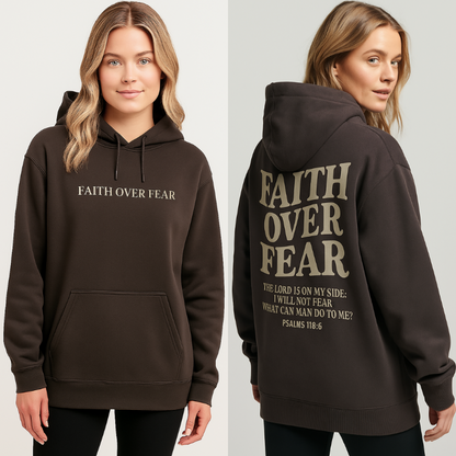 FaithOverFear™ Statement Hoodie