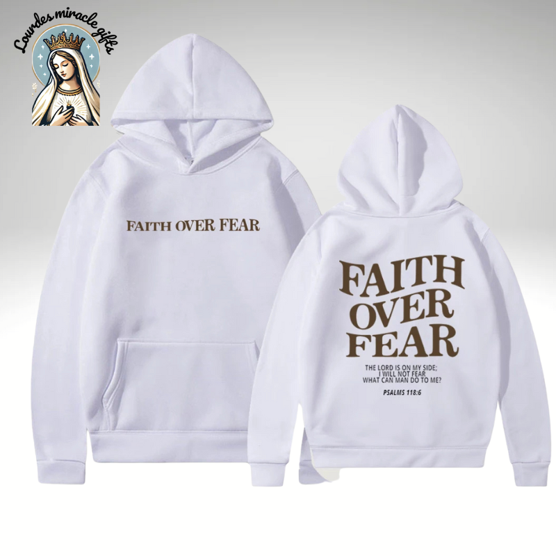 FaithOverFear™ Statement Hoodie