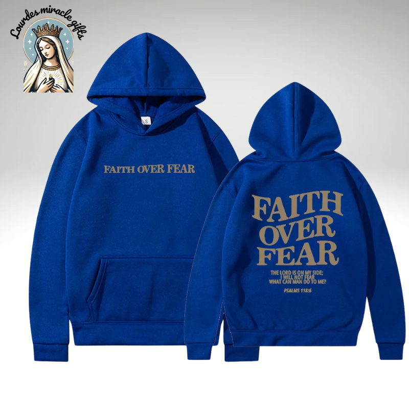 FaithOverFear™ Statement Hoodie