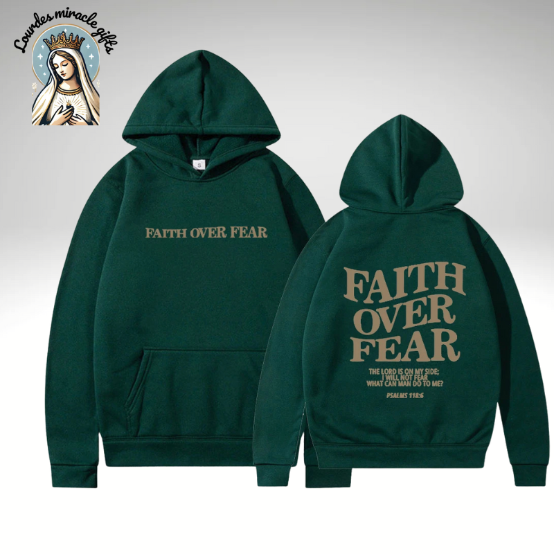 FaithOverFear™ Statement Hoodie