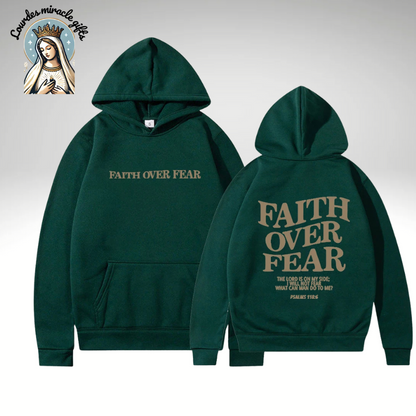 FaithOverFear™ Statement Hoodie