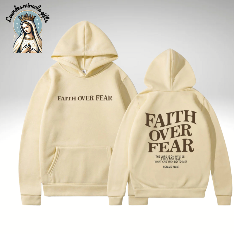 FaithOverFear™ Statement Hoodie