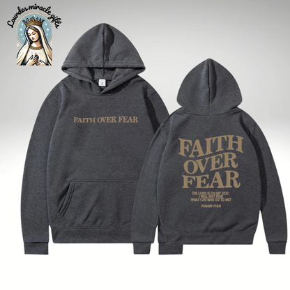 FaithOverFear™ Statement Hoodie
