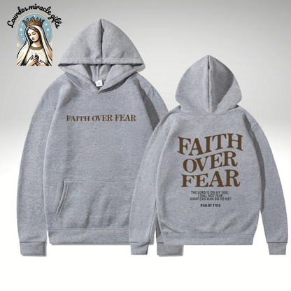 FaithOverFear™ Statement Hoodie