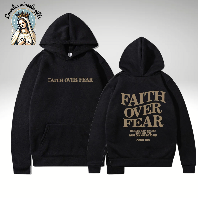 FaithOverFear™ Statement Hoodie