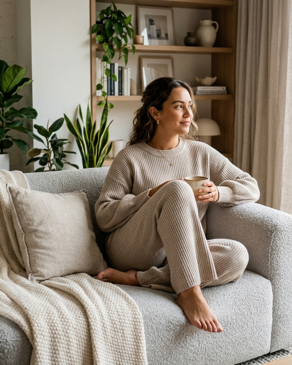 Knit Co-Ord Lounge Set