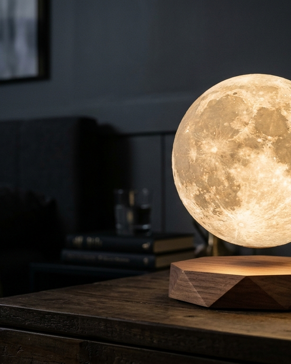 Levitating Moon Lamp