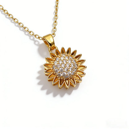 YouAreMySunshine™ Sunflower Necklac