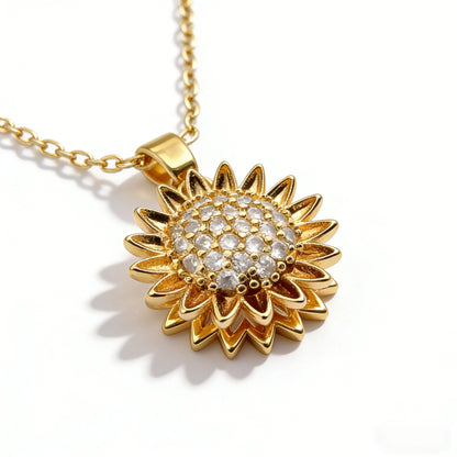 YouAreMySunshine™ Sunflower Necklac
