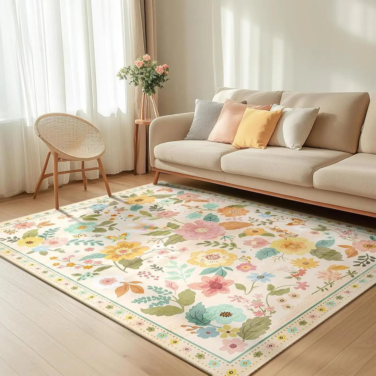 CozyHaven™ Boho Area Rug