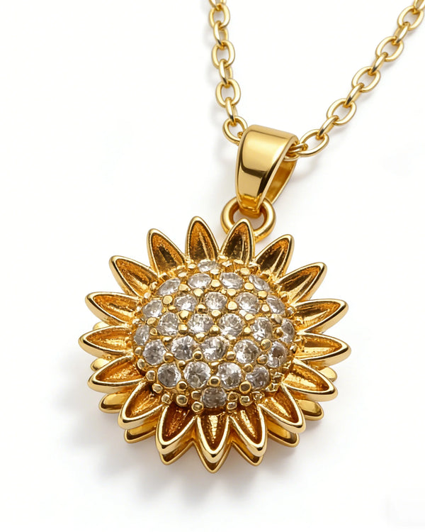 YouAreMySunshine™ Sunflower Necklac