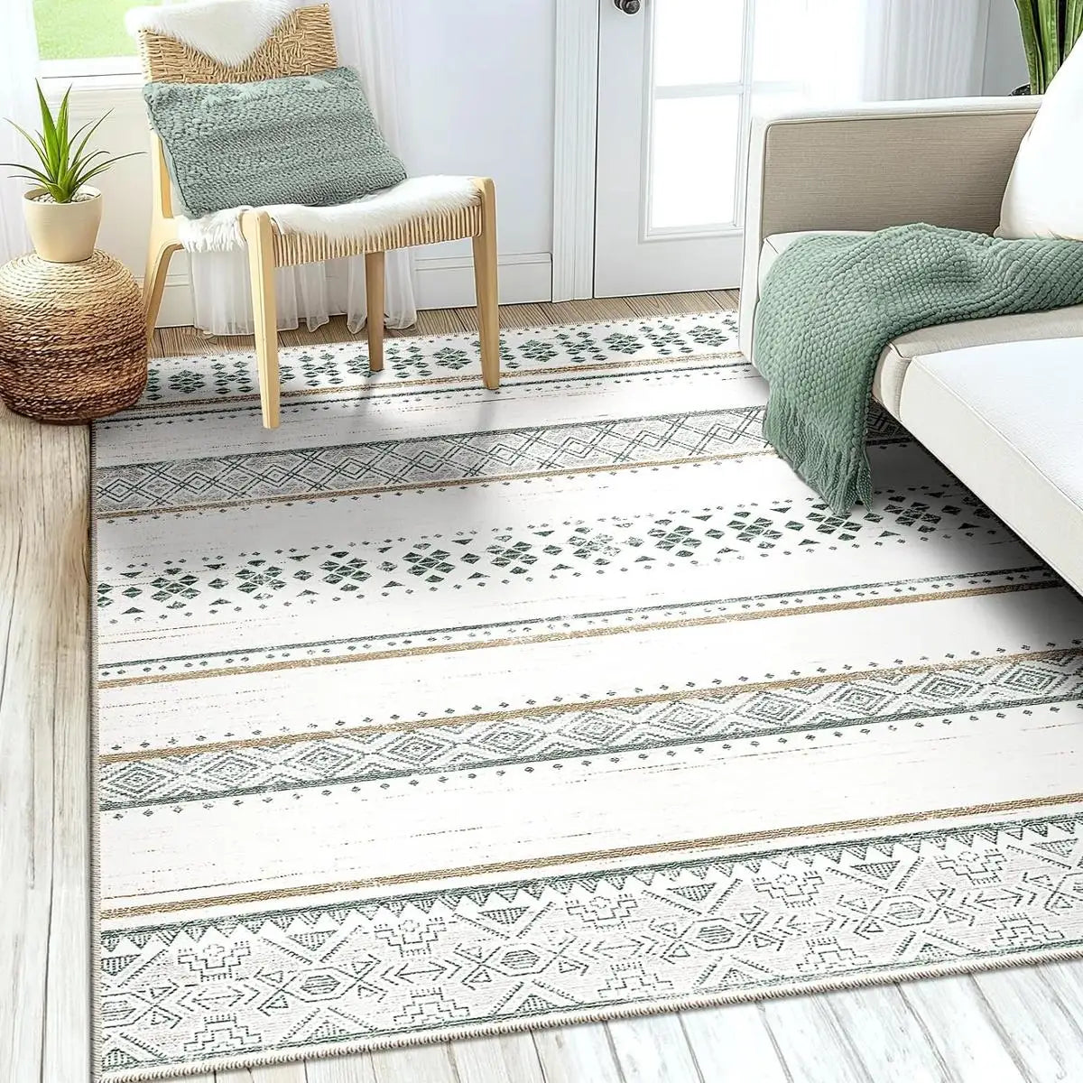CozyHaven™ Boho Area Rug
